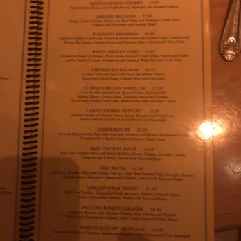 The Cheesecake Factory - Menu specialties - American Near Me - San Juan, Puerto Rico
