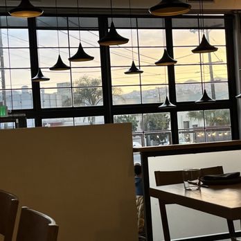 Ernest - View of the sunset from our table - New American Near Me - San Francisco, California Ernest - View of the sunset from our table - New American Near Me - San Francisco, California
