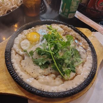 Grandpa's Kitchen - Grill Bar 168 - The steak with eggs and mushroom sauce - Vietnamese Near Me - Garden Grove, California