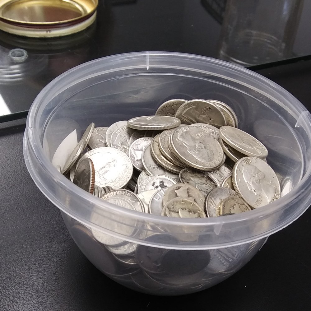 PGS Gold & Coin - Some of the silver coins - Gold Buyers Near Me - Wheaton, Illinois