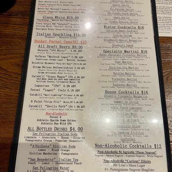 Graziella's - Menu - Italian Near Me - Brooklyn, New York