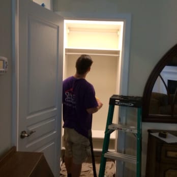 Closet & Storage Concepts - Coat Closet Make Over in Progress - Interior Design Near Me - Charlotte, North Carolina Closet & Storage Concepts - Coat Closet Make Over in Progress - Interior Design Near Me - Charlotte, North Carolina