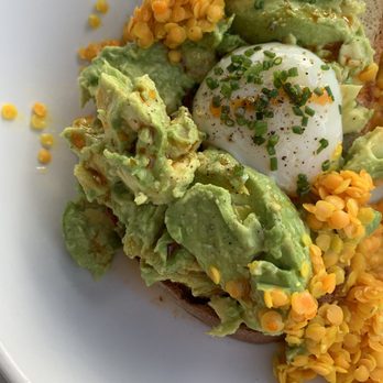 Bakery Lorraine - My absolute favorite Avocado on Toast with a poached egg and pickled lentils. - Bakeries Near Me - San Antonio, Texas Bakery Lorraine - My absolute favorite Avocado on Toast with a poached egg and pickled lentils. - Bakeries Near Me - San Antonio, Texas
