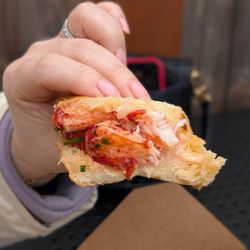 MARKET Seafood Eatery - Lobster roll. Big chunks.