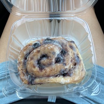 Magnolia Press - Blueberry lemon sweet roll. Very sweet. - Coffee & Tea Near Me - Waco, Texas Magnolia Press - Blueberry lemon sweet roll. Very sweet. - Coffee & Tea Near Me - Waco, Texas