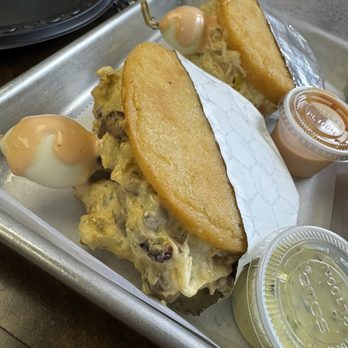 Dyfre's Burger - AREPAS RELLENAS (X2) - Hot Dogs Near Me - Springfield, Virginia