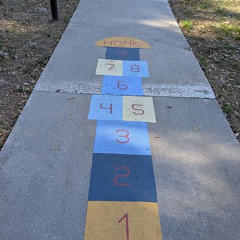 The Hickory Point Recreation Facility - Hop scotch board on their exercise path - Venues & Event Spaces Near Me - Tavares, Florida The Hickory Point Recreation Facility - Hop scotch board on their exercise path - Venues & Event Spaces Near Me - Tavares, Florida