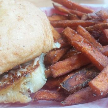 Phil's Icehouse - 78704 and sweet potatoe fries - Burgers Near Me - Austin, Texas