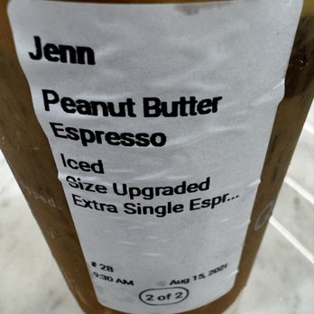 QYN Coffee - Peanut butter espresso - Coffee & Tea Near Me - Costa Mesa, California