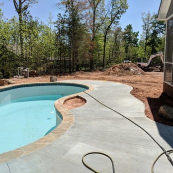 Fortner Landscapes - Before pool landscaping - Landscaping Near Me Fortner Landscapes - Before pool landscaping - Landscaping Near Me