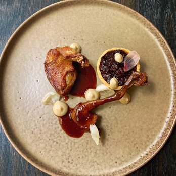 Abode Fine Dining - Squab, fig, chestnut - Personal Chefs Near Me Abode Fine Dining - Squab, fig, chestnut - Personal Chefs Near Me
