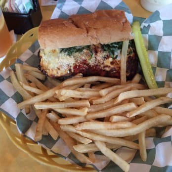 CabbyShack - Chicken parmigiana sandwich - Seafood Near Me - Plymouth, Massachusetts