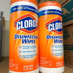 Scored some Clorox Wipes this morning. Scored some Clorox Wipes this morning.