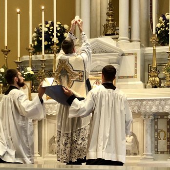 St Michael's Catholic Church - Main Altar--the consecration - Churches Near Me - Roswell, Georgia St Michael's Catholic Church - Main Altar--the consecration - Churches Near Me - Roswell, Georgia