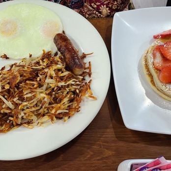 Jony's Breakfast & Lunch Restaurant - Pancake Combo - Breakfast & Brunch Near Me - Tukwila, Washington