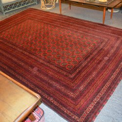 The Copper Poppy - Gorgeous Bokhara rug!