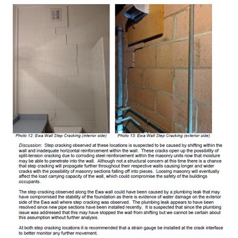 Structural Hawaii - Same wall. Their own report with their own advice which was clearly not done based on our home inspection! - Architects Near Me - Pearl City, Hawaii Structural Hawaii - Same wall. Their own report with their own advice which was clearly not done based on our home inspection! - Architects Near Me - Pearl City, Hawaii
