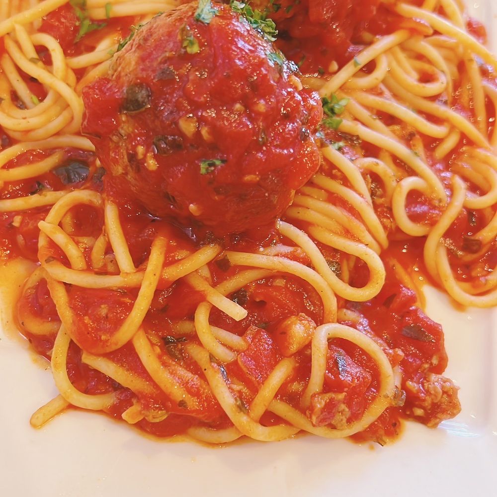 Strizzi's Restaurant - Spaghetti with meatballs - Italian Near Me - Pleasanton, California Strizzi's Restaurant - Spaghetti with meatballs - Italian Near Me - Pleasanton, California