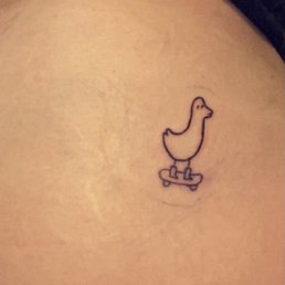 A duck tattoo by Maurice(Reese) A duck tattoo by Maurice(Reese)