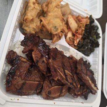Ono Korean BBQ - Da kalbi plate - Korean Near Me - Honolulu, Hawaii Ono Korean BBQ - Da kalbi plate - Korean Near Me - Honolulu, Hawaii