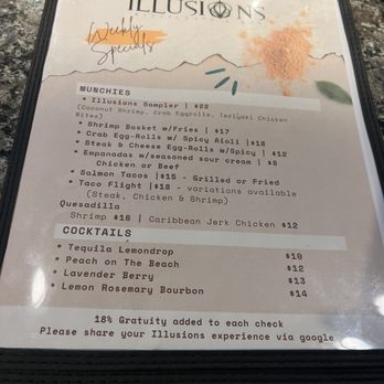 Illusions Restaurant and Bar - Cocktail Bars Near Me - Glen Burnie, Maryland