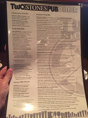 Menu photo 3 Two Stones Pub Hockessin, DE