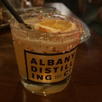 The Copper Crow - Strawberry Passion Fruit Sakerita - New American Near Me - Albany, New York