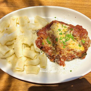 North Italia - Chicken Parmesan with Parmesan Rigatoni - Italian Near Me - Plano, Texas