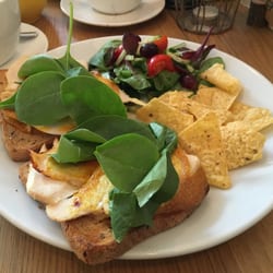 Birdhouse Cafe - Coronation chicken sandwich