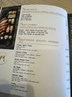 Menu photo 8 Sushi Mon By Sky Roseville, CA