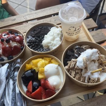 Miro Mochi - Summer Serenade, Oreo Q Mochi, Oreo and Coffee, Strawberry Q Mochi & Lychee Coconut Water - Bubble Tea Near Me - Rowland Heights, California Miro Mochi - Summer Serenade, Oreo Q Mochi, Oreo and Coffee, Strawberry Q Mochi & Lychee Coconut Water - Bubble Tea Near Me - Rowland Heights, California
