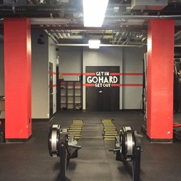 View of the gym from the entrance