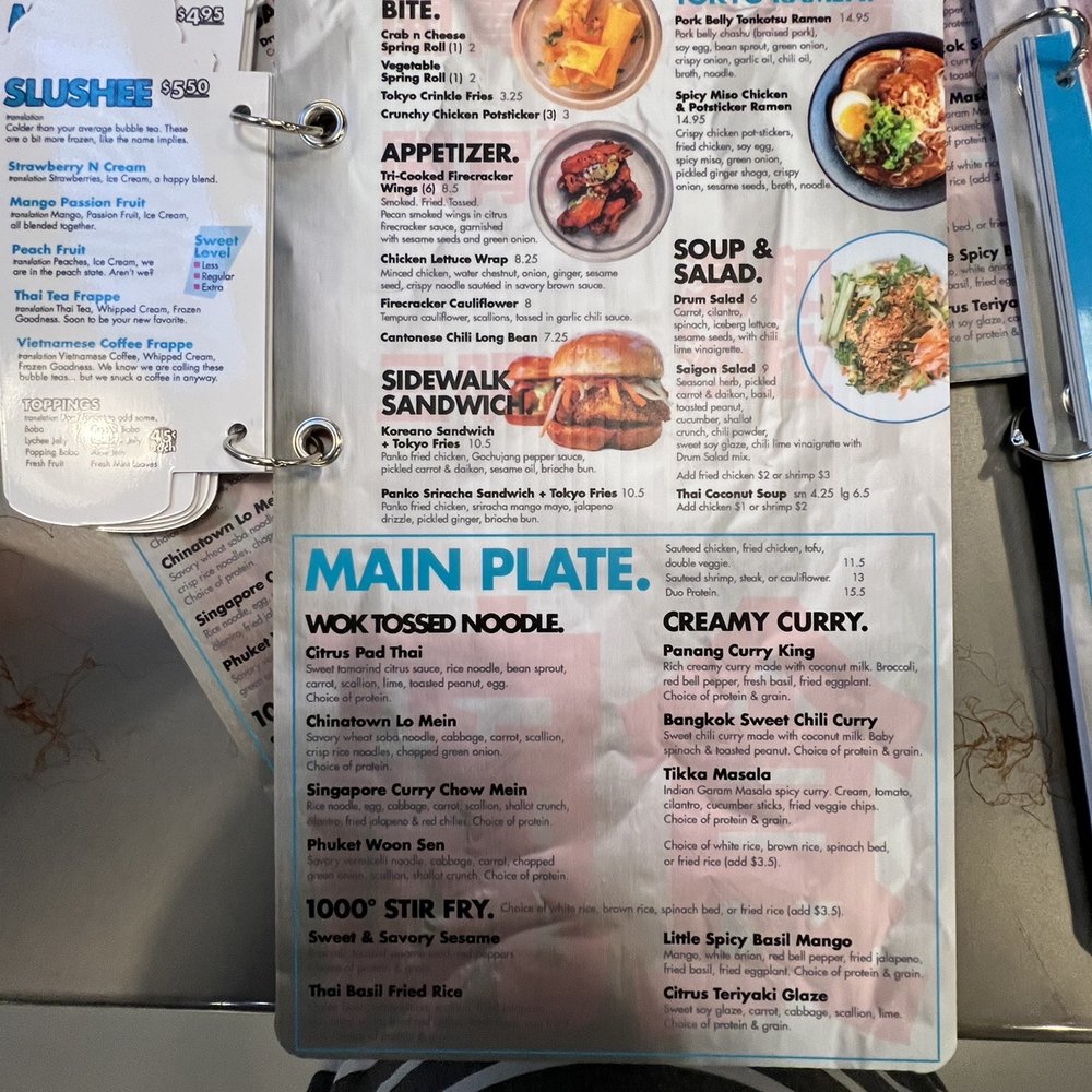 Tin Drum Asian Kitchen - A quick look at the menu - Pan Asian Near Me - Pooler, Georgia Tin Drum Asian Kitchen - A quick look at the menu - Pan Asian Near Me - Pooler, Georgia