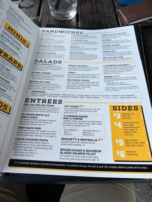 Menu photo 7 3 Corners Grill & Tap - New Lenox New Lenox, IL
