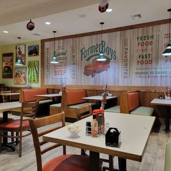 Farmer Boys - Farm-inspired interior design. - Burgers Near Me - Thousand Oaks, California