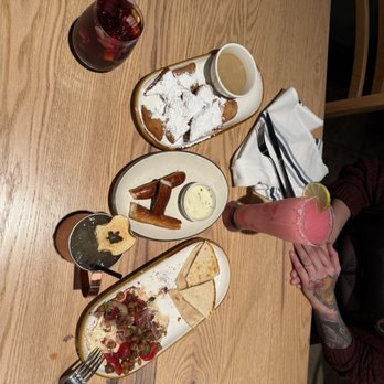 Dish Society - Hummus & Pita, Pretzels and Queso, House Beignet Bites - Southern Near Me - Austin, Texas