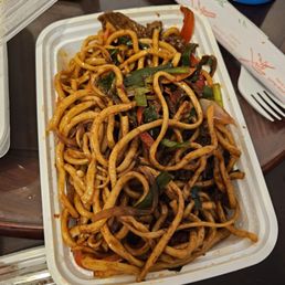 Dry fried noodles