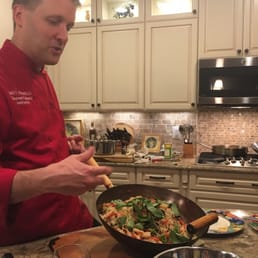 Chef Matt was the perfect Father's Day gift to our guys! 4 couples were treated to a perfect Thai cooking lesson and meal!