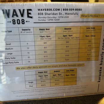 Wave808 Karaoke - Karaoke Near Me - Honolulu, Hawaii