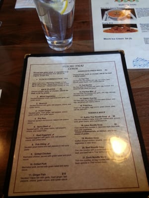 Menu photo 8 Sukho Thai Oakland, CA