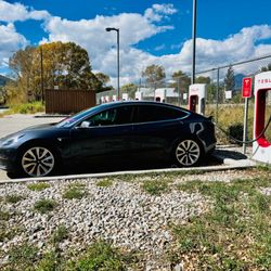 Tesla SuperCharging Station