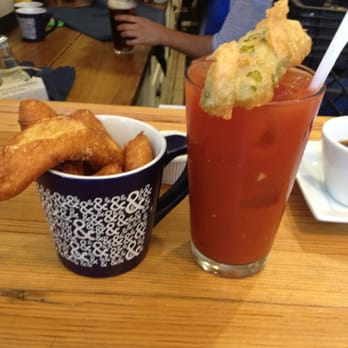 Half & Half - The donuts and Bloody Mary, yum! - Breakfast & Brunch Near Me - St. Louis, Missouri Half & Half - The donuts and Bloody Mary, yum! - Breakfast & Brunch Near Me - St. Louis, Missouri