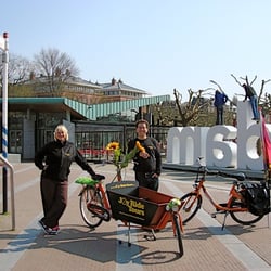 Joy Ride Tours - Meeting Point:  Museumplein between the Museum Shop and the Cobra Cafe.