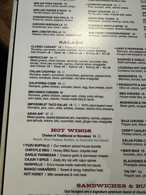 Menu photo 6 Finney's Crafthouse Camarillo, CA