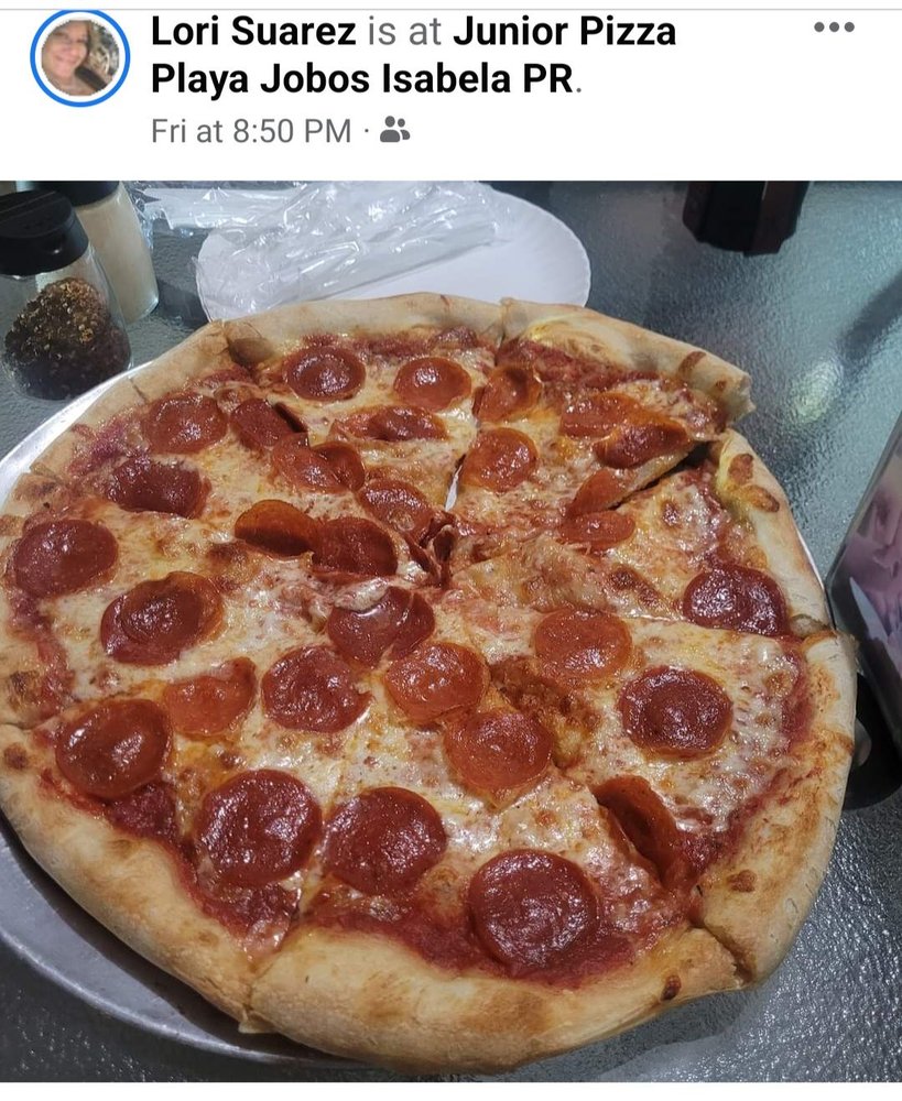 Junior Pizza Playa Jobos Isabela Logo