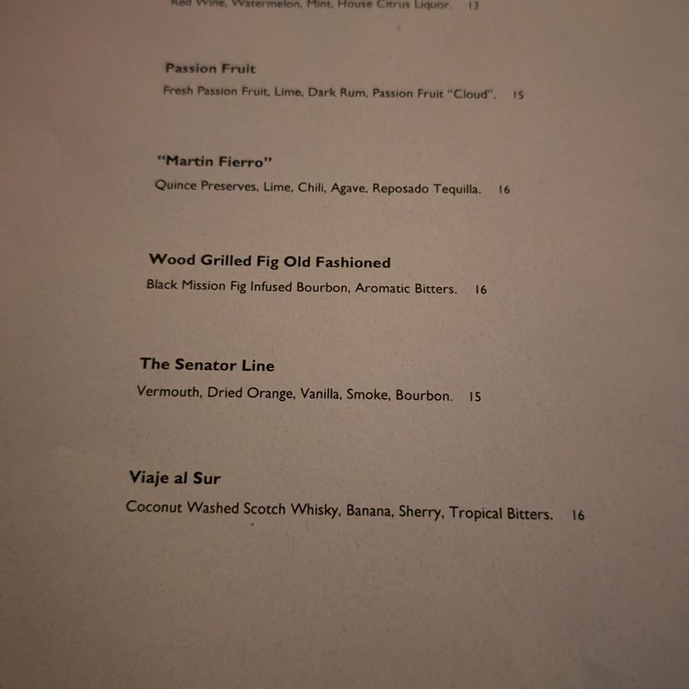 La Bodega - Cocktail menu (June 2024) - Spanish Near Me - Watertown, Massachusetts