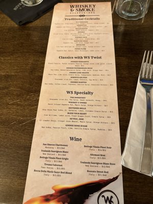 Menu photo 8 Whiskey & Smoke Flower Mound, TX
