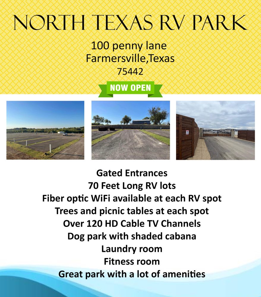 NORTH TEXAS RV PARK Updated September 2024 25 Photos 100 Penny Ln