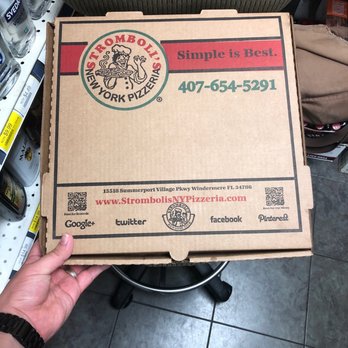Stromboli's NY Pizzeria - a box of pizza - Pizza Near Me - Windermere, Florida