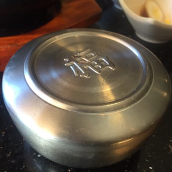 Koriander - Mystery metal container that was HOT to the touch. Would've been nice for the waitress to tell me it was too hot to touch. - Asian Fusion Near Me - Corvallis, Oregon Koriander - Mystery metal container that was HOT to the touch. Would've been nice for the waitress to tell me it was too hot to touch. - Asian Fusion Near Me - Corvallis, Oregon